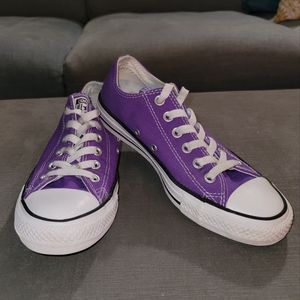 Purple Converse - Women's size 7